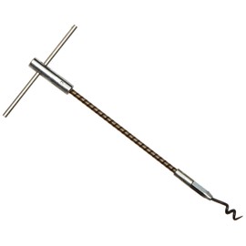 Palmetto 1101 - Extractor de embalaje, eje flexible, punta extraíble, tamaño F-1, 7 – 1/2 pulgadas de longitud, para embalajes de 1/4 y más