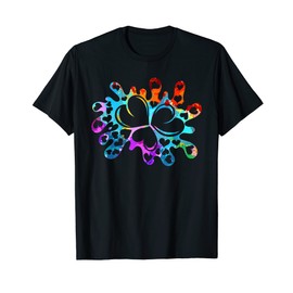 Cute Heart Shapes Love Colorful Elegant Heart T-Shirt