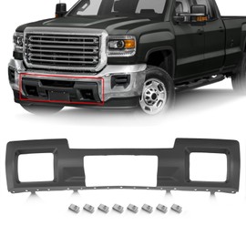 KARPAL Front Bumper Skid Plate Panel Fit for 2015-2019 GMC Sierra 2500 3500 HD 23178779,GM1053104