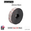 Dual Lock Fastener Black SJ3550 Maximum Heat Resistant Ideal for