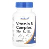Nutricost Complejo De Vitamina B 30 Cápsulas Sabor Sin Sabor