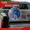 4PCS Truck Tool Box Mounting Kit, J Hook Truck Crossover