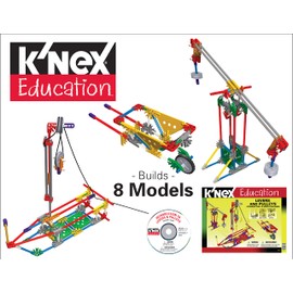 K'NEX Education - Intro to Simple Machines: Levers and Pulleys Set – 178 Pieces – For Grades 3-5 – Construction Education Toy