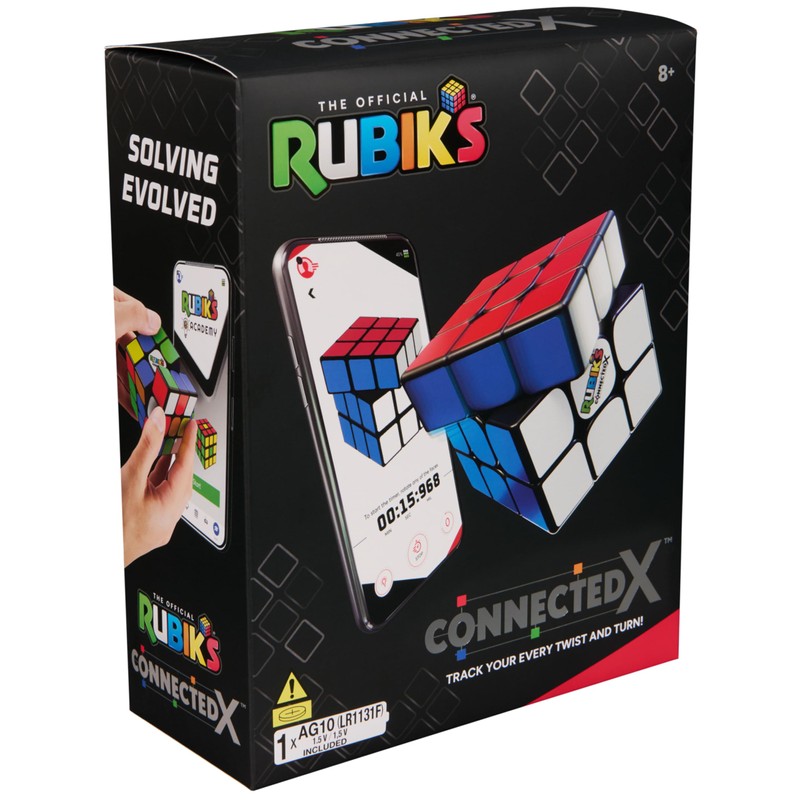 Rubik's Cube, The Official Rubik’s ConnectedX, Bluetooth-Enabled 3x3 Speed Cube