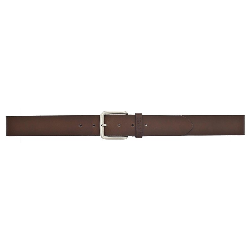 MUSTANG MG2118L15 Men's Leather Belt 40 mm Black Brown 80-115