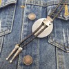 SELOVO Genuine Leather Bolo Tie for Men Native Western Created
