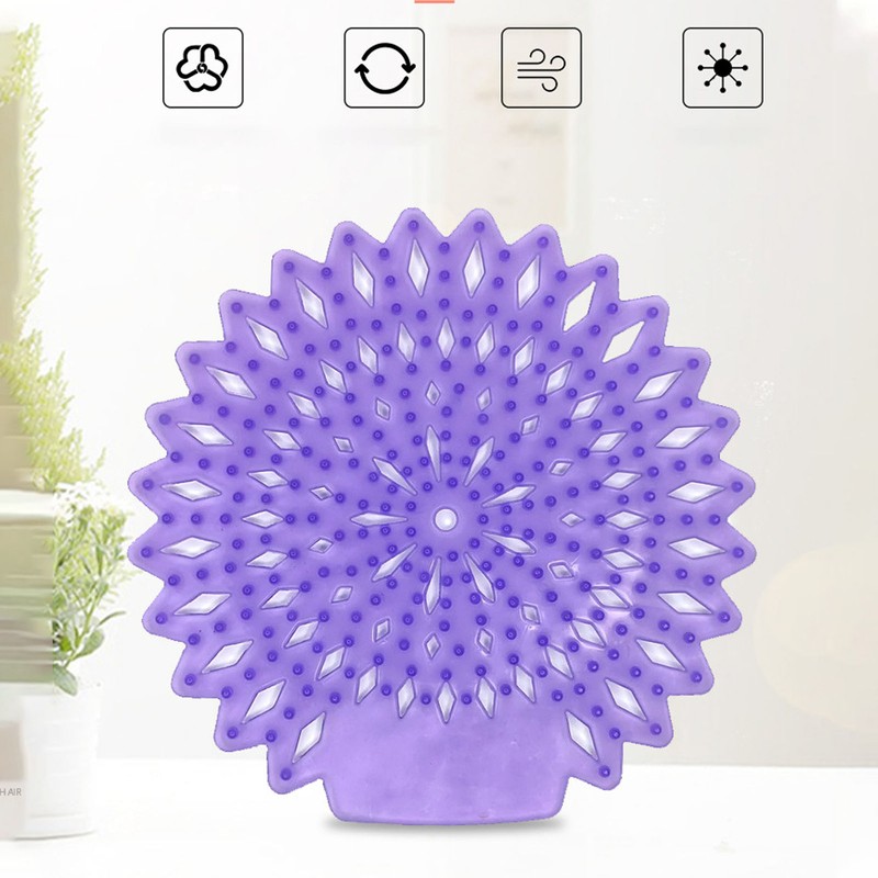 10Pcs Urinal Screens Deodorizer Splash Proof Long Lasting Odor Removal