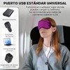 Antifaz Termico para Ojos USB con 5 Niveles de Temperatura,