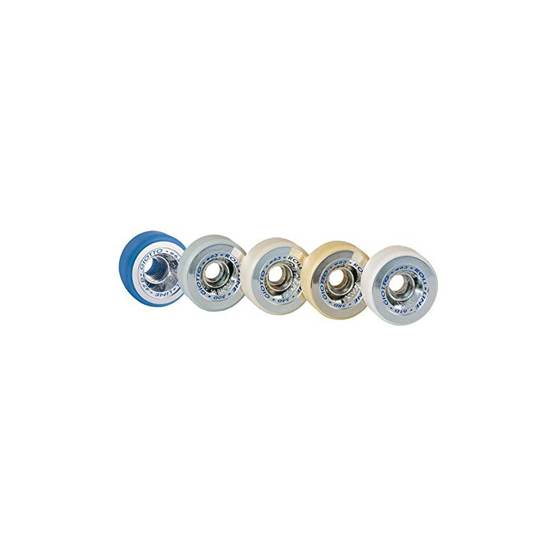 Quad Roller Skating Roll-Line Giotto Figure Wheels (Set of 8,