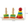 Stacking Toy Wooden Motor Skills Game Children's Toy Children