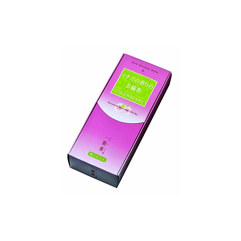 Baieido Incense Sticks Ichigo Koh (Strawberry Smokeless) Small Pink Package