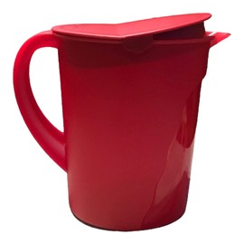 Tupperware Impressions 1 Gallon Pitcher Red