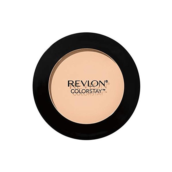 Face Powder by Revlon, ColorStay 16 Hour Face Makeup, Longwear Medium- Full Coverage with Flawless Finish, Shine & Oil Free, 830 Light Medium, 2.4 Oz