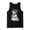 German Shorthaired Pointer Ramen Kawaii Puppy Tank Top