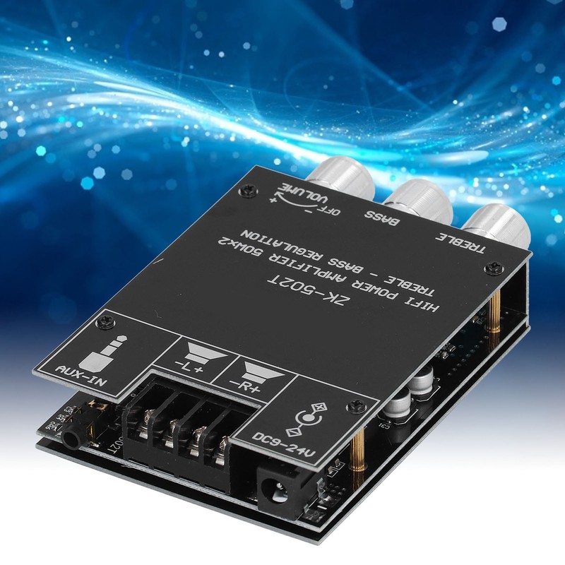 Power Amplifier Board Module Bluetooth Stereo Dual Channel AMP with