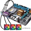 DKARDU 5 Pack Fan Splitter, Pwm 4 Pin 3 Pin