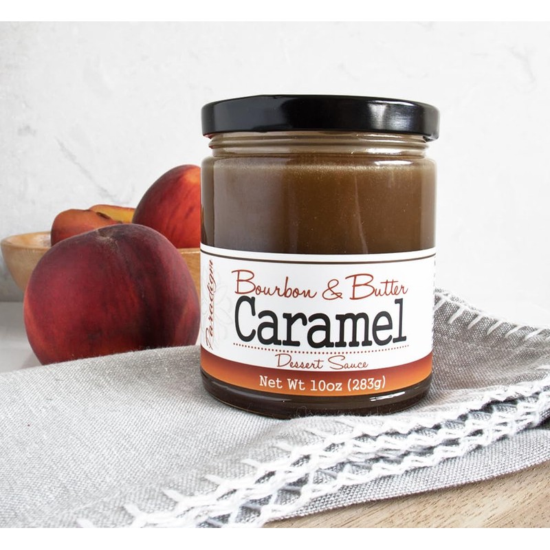 Paradigm Foodworks Bourbon & Butter Caramel Sauce, 10 Ounce