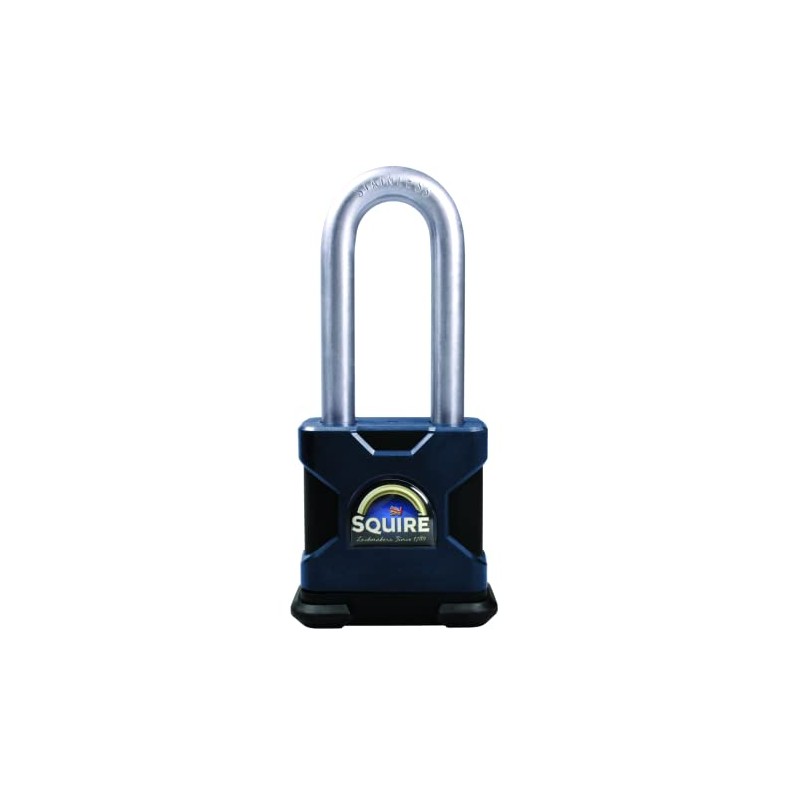 Henry Squire Stronglock Laminated Long Shackle 4 Pin Double Locking