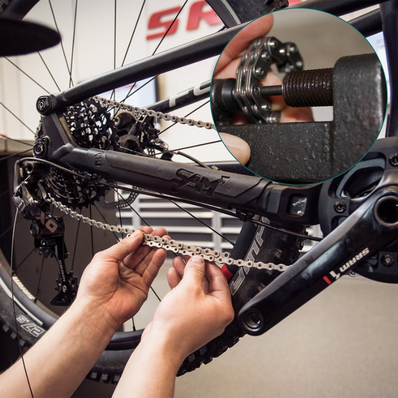 Pack of 13 Chain Riveter Motorcycle, Chain Separator Motorcycle, Cutting