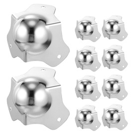 Mikikit Corner Protector, Metal Ball Corner Protector, Baby Proofing Table Corner Guards, Protectors for Furniture Against Sharp Corners 10pcs