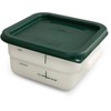 Carlisle FoodService Products Squares Square Food Storage Container with Stackable