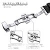 Moran Genuine Leather Watch Band, Replacement Strap, D Buckle, For