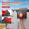 RED WOLF On-Off Battery Switch DC 12V-48V 275A, Heavy Duty