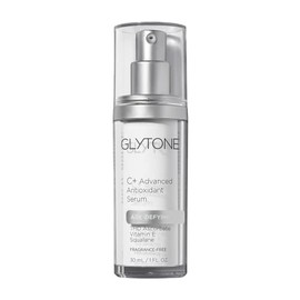 Glytone Age-Defying C+ Advanced Antioxidant Serum - Para líneas finas y arrugas - Salud de colágeno - Sin parabenos y sin fragancia - 1 onza líquida