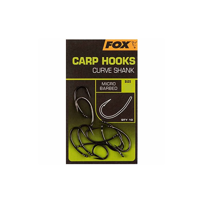 Fox Curve Shank Carp Hooks (4)