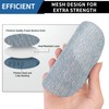 PMIQSA 50 Pcs 125mm Sanding Discs, Hook and Loop Mesh