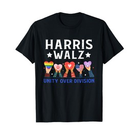 HARRIS Walz 2024 UNITY OVER DIVISION Harris Walz 2024 T-Shirt