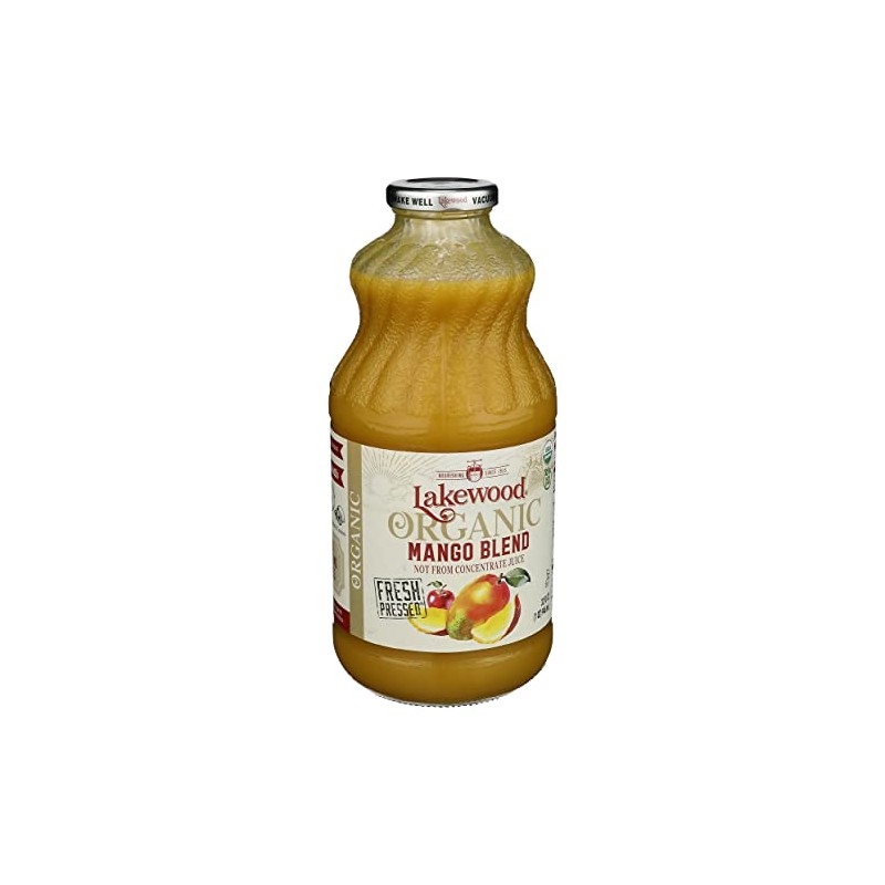 Lakewood Juice Mango Organic, 32 oz