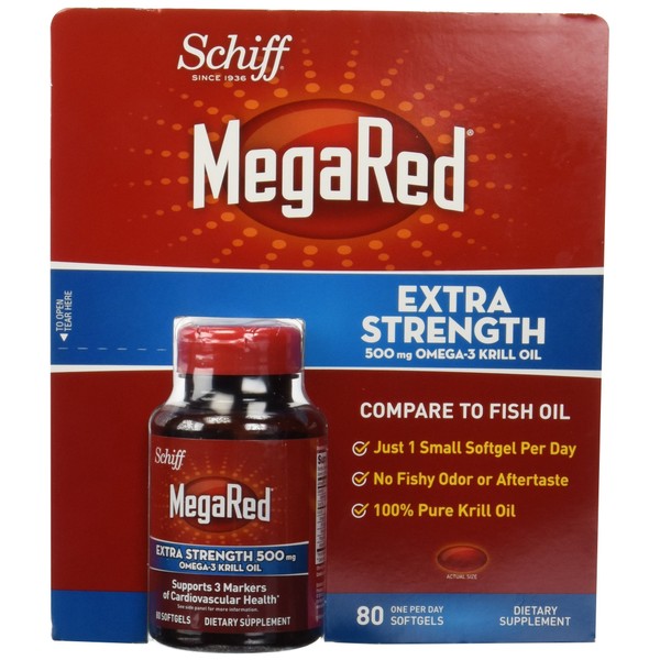 Megared Krill Oil, 80 Count