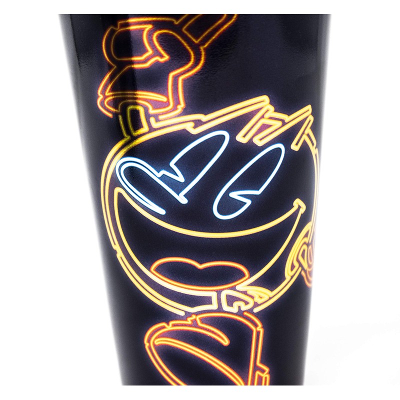 Pac Man Glass, Multi-Colour, 9 x 9 x 15 cm