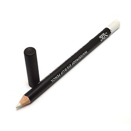She Makeup Pick 1 Color Water Proof Eye & Lip Liner Pencil Eyeliner Lipliner 0.04 oz / 1.2g + Zipper Bag (WP20 : PEARL WHITE)