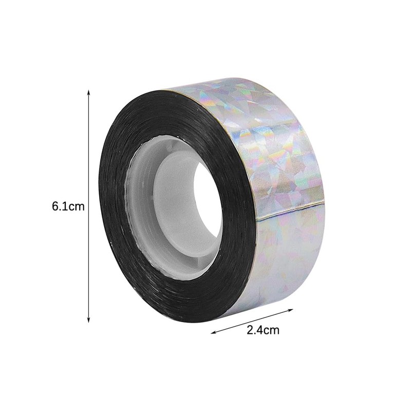 2 Rolls of ZONADAH Bird Scare Tape Ribbon 80m Deterrent
