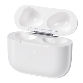 Compatible with Air Pods 4 Charging Case USB C,Air Pods 4 Charger Case with Bluetooth Pairing Button,No Earbuds (White)