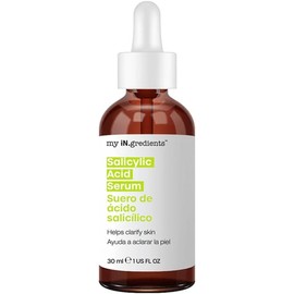 MY INGREDIENTS, Sérum de Ácido Salicílico, para Piel con Tendencia al Acné, Tratamiento para Imperfecciones, 30 ml
