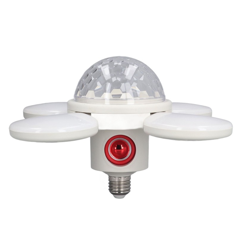 LED Bluetooth Light 48W 85‑265V E27 Ceiling Lamp RGBW Remote