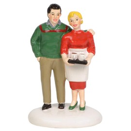 Department 56 Original Snow Village Accessories Welcome to The Bed and Breakfast Figurine, 3.74 Inch, Multicolor