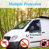 Eysbiy Universal Car Window Screens, Pair Magnetic Bug Screen for