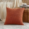 FDTERN Set of 2 Caramel Boho Decorative Cushion Covers 45