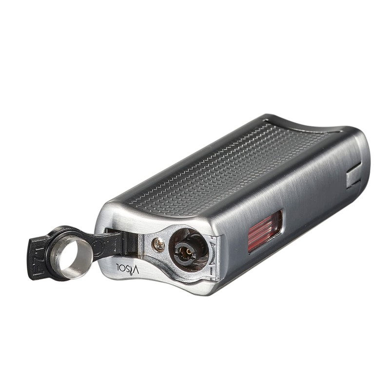 Visol Tiger Double Flame Butane Torch Refillable Gas Lighter (Shipped
