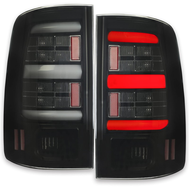 HECASA LED Taillight Compatible with 2009-2018 Dodge Ram 1500 2010-2018
