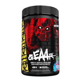 MUTANT GEAAR - Complete Essential Amino Acids | 10g EAAs + Arginine | Vegan | Electrolytes | No Synthetic Colors or Flavours | Muscle Recovery & Hydration | 420g | 30 Serves | Rocket Pop