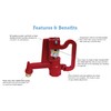 Merrill GNL-120 Any Flow No Lead Head Assembly