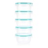 Snapware Total Solution Round Plastic Food Storage Container Set (10-Piece