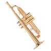 Trumpet Model Ornaments Exquisite Brass Miniature Instrument Desktop Decoration Gold