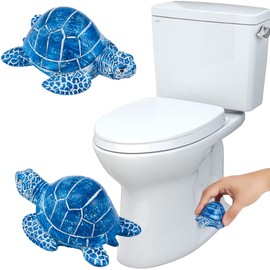 2Pcs Cute Turtle Shaped Toilet Bolt Caps,Cute Bathroom Replacement Parts for Bathroom Decor Easy Installation Toilet Bowl Caps for Bolts Decorative