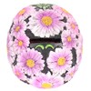 Purple Floral Candy Skull Money Box